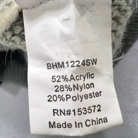 Bohme Checkerboard Sweater Women's Small Green‎ Cream Knit Long Sleeve Crew Neck - Picture 4 of 8